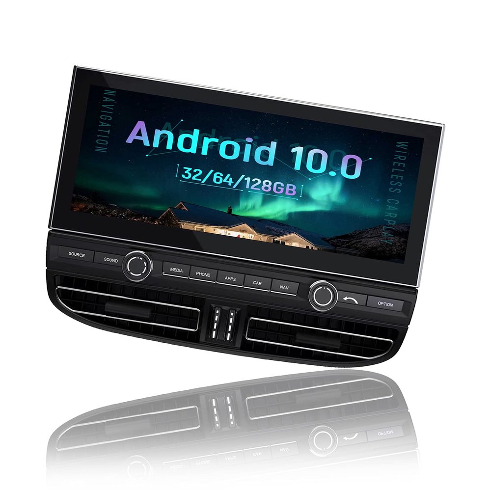 ZWNAV 12.3 inch Android 10 Car Radio for Porsche Cayenne 2010-2017, Bluetooth 5.0 Stereo GPS Navigation Head Unit Multimedia Music Video Player 4G 64G DSP