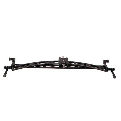 FLYCITY 3ft / 36 Curve-N-Line Camera Slider Straight Slider Curved Slider: 2-in-1 Slider, Load Capacity up to 25kg | Professional DSLR Video Tripod Slider for Sony Nikon Canon Cameras +Bag