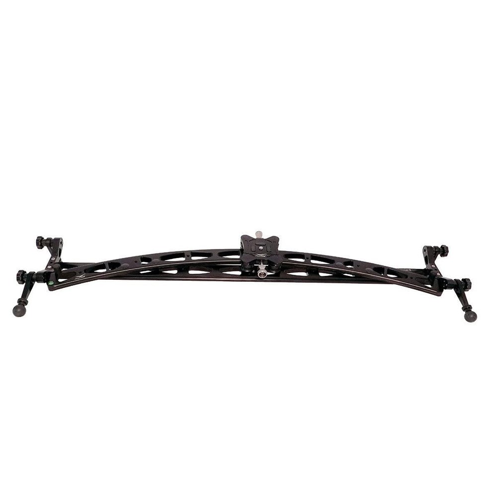 FLYCITY 3ft / 36 Curve-N-Line Camera Slider Straight Slider Curved Slider: 2-in-1 Slider, Load Capacity up to 25kg | Professional DSLR Video Tripod Slider for Sony Nikon Canon Cameras +Bag