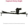 FLYCITY 3ft / 36 Curve-N-Line Camera Slider Straight Slider Curved Slider: 2-in-1 Slider, Load Capacity up to 25kg | Professional DSLR Video Tripod Slider for Sony Nikon Canon Cameras +Bag view 4