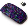 2.4G Wireless Mouse with Cute Pattern Design for All Laptops and Desktops with Nano Receiver - Christmas New Year view 1