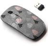 2.4G Wireless Mouse with Cute Pattern Design for All Laptops and Desktops with Nano Receiver - Christmas New Year view 1