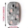 2.4G Wireless Mouse with Cute Pattern Design for All Laptops and Desktops with Nano Receiver - Christmas New Year view 2