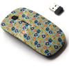 2.4G Wireless Mouse with Cute Pattern Design for All Laptops and Desktops with Nano Receiver - Christmas Happy New Year view 1