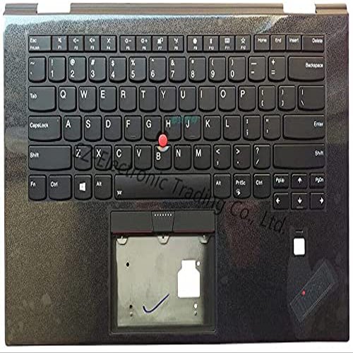 02HL896 for Lenovo ThinkPad X1 Yoga 3rd Gen US Palmrest Keyboard Bezel Cover