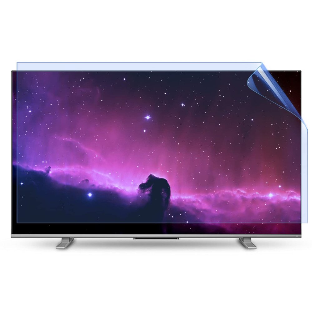 Anti Glare TV Film for 43 Inch - Anti Blue Light Screen Protector/Anti Baby Myopia/Anti UV for LCD, LED, OLED & QLED 4K HDTV,65" 1432 * 803