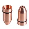 Startnow Bullet Laser Nozzles for Lasermech Fiber Cutting Machine Head Nozzle with Raytools WSX Lid Base Single Double Layer (BUL-D 10 PCS, 1.0) view 1