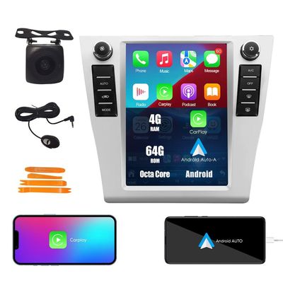 10.4 inches Android 10 Octa Core 4G Ram 64 ROM DSP Autoradio Car Navigation Stereo Multimedia Player GPS Radio 2.5D IPS Touch Screen for Toyota Camry 2008-2011