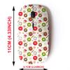 2.4G Wireless Mouse with Cute Pattern Design for All Laptops and Desktops with Nano Receiver - Christmas Ginger Cookies view 2