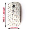 2.4G Wireless Mouse with Cute Pattern Design for All Laptops and Desktops with Nano Receiver - Bird Fox view 2