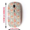 2.4G Wireless Mouse with Cute Pattern Design for All Laptops and Desktops with Nano Receiver - Cute Christmas Baby view 2