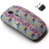2.4G Wireless Mouse with Cute Pattern Design for All Laptops and Desktops with Nano Receiver - Trendy spot Color view 1