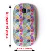 2.4G Wireless Mouse with Cute Pattern Design for All Laptops and Desktops with Nano Receiver - Trendy spot Color view 2