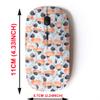 2.4G Wireless Mouse with Cute Pattern Design for All Laptops and Desktops with Nano Receiver - Cows view 2