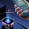 Bluetooth FM Transmitter for Car, BT 5.0 &QC3.0 Wireless FM Audio Adapter Music Player Car Kit with 6-Color Backlit, Hands-Free Calling view 3