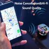 Bluetooth FM Transmitter for Car, BT 5.0 &QC3.0 Wireless FM Audio Adapter Music Player Car Kit with 6-Color Backlit, Hands-Free Calling view 4
