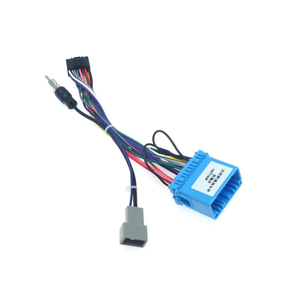 16pin Car Radio Stereo Power Retrofit Harness for for Suzuki Grand Vitara Swift SX4 Acura/Suzuki/Honda Vehicles with Radio Antenna Adapter (5)