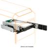 TurboSwap MB171SP-1B SATA / SAS Hot Swap Mobile Rack for 3.5 Inch Hard Drive Completely Metal Strapless Design Black view 2