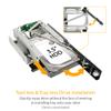 TurboSwap MB171SP-1B SATA / SAS Hot Swap Mobile Rack for 3.5 Inch Hard Drive Completely Metal Strapless Design Black view 3