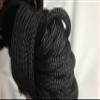 1/2 x 100 ft. Double Braid-Yacht Braid Polyester Rope Hank.Black view 3