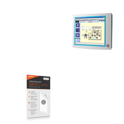 BoxWave Screen Protector Compatible with Advantech FPM-5191G - ClearTouch Anti-Glare (2-Pack), Anti-Fingerprint Matte Film Skin