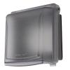 Sigma Engineered Solutions 14426CLM 2-Gang Non-Metallic While-In-Use Weatherproof Cover, Clear view 3