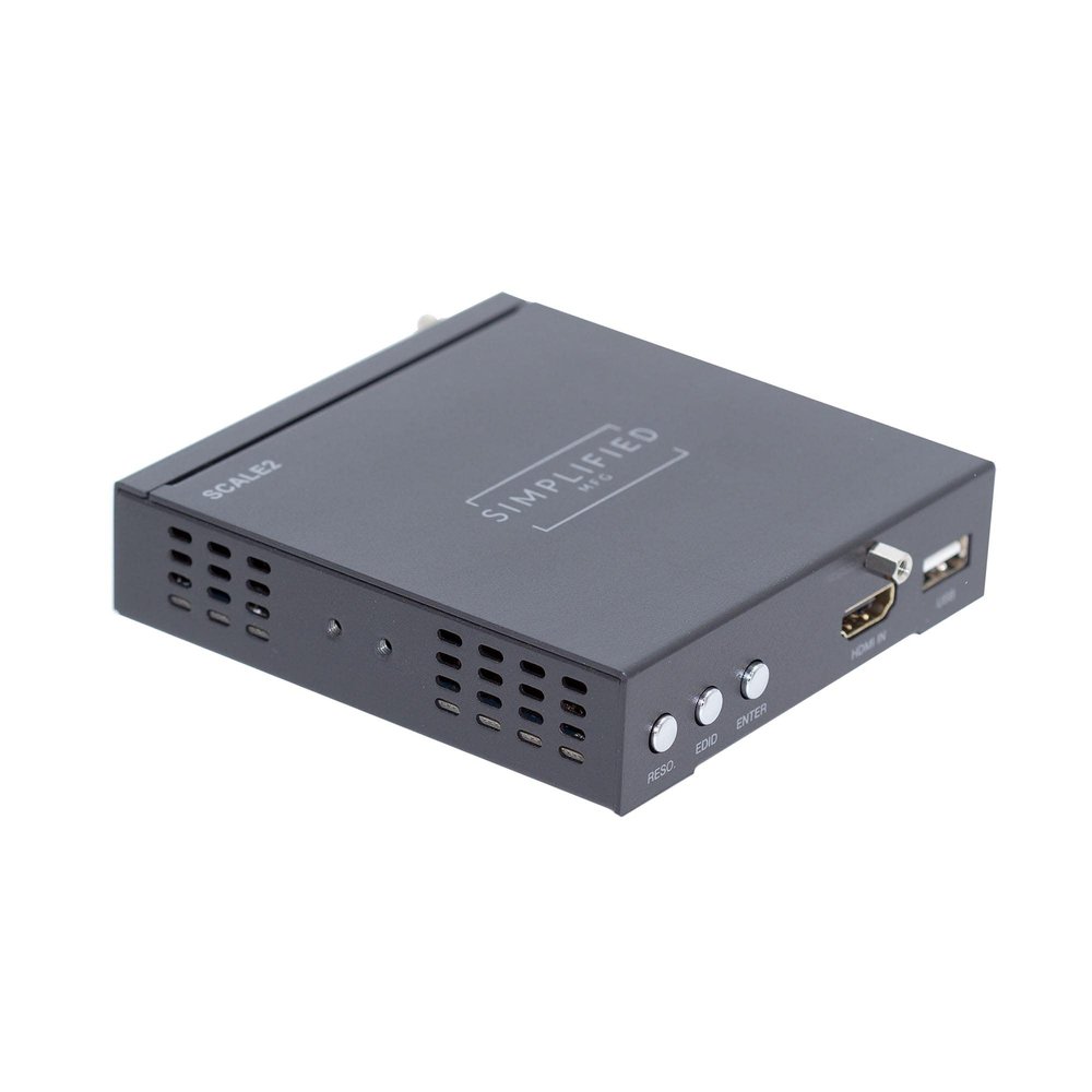 Simplified MFG HDMI Scaling Device with Frame Rate Conversion