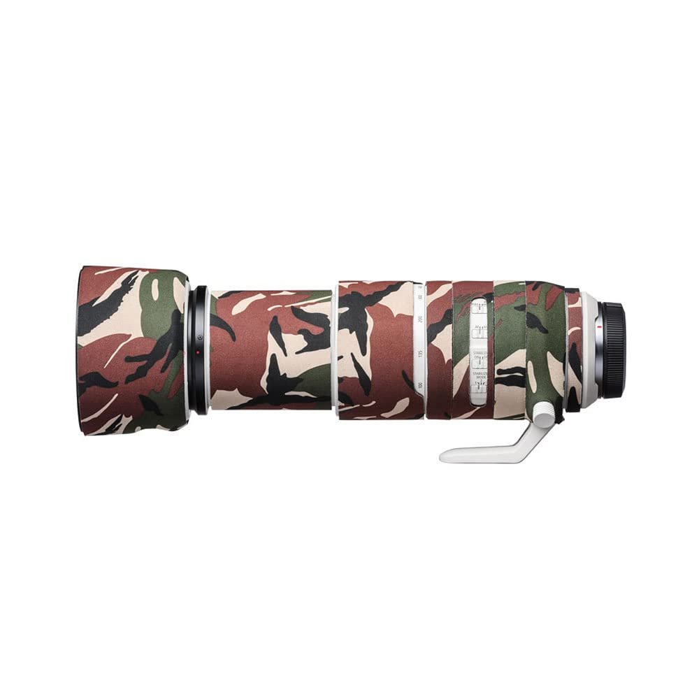 easyCover Lens Oak for Canon RF 100-500mm f/4.5-7.1L is USM Lens (Green Camo)