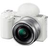 Sony ZV-E10 Mirrorless Alpha APS-C Vlog Camera Body and 16-50mm F3.5-5.6 Zoom Lens ILCZV-E10L/W White Bundle with Deco Gear Case + Filter Set + Wide Angle & Telephoto Lenses + Accessories Kit view 4