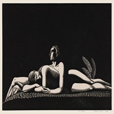 ROCKWELL KENT : The Lovers : 1928 : Archival Quality Art Print