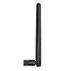 5PCS 2.4GHz L-Type Rubber Antenna with SMA-J Interface High Gain 2.5dBm 50Ohm Impedance Less Than 1.5 SWR WiFi Omnidirectional Antenna for Communication TX2400-JK-11 view 1