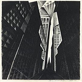 ARNOLD RNNEBECK : Wall Street : 1926 : Archival Quality Art Print
