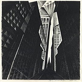 ARNOLD RNNEBECK : Wall Street : 1926 : Archival Quality Art Print