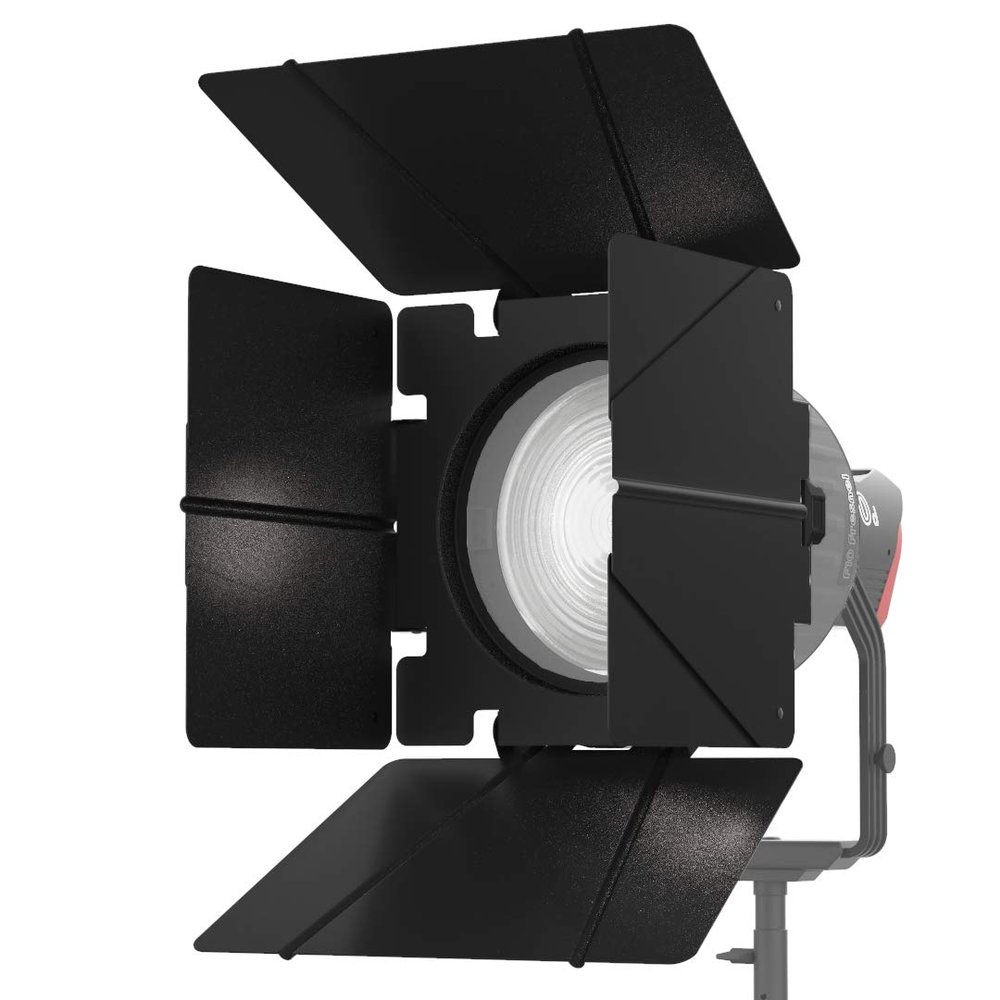 Aputure F10 Barndoors for Aputure LS 600d Pro,Aputure LS 600X Pro Fresnel Attachment
