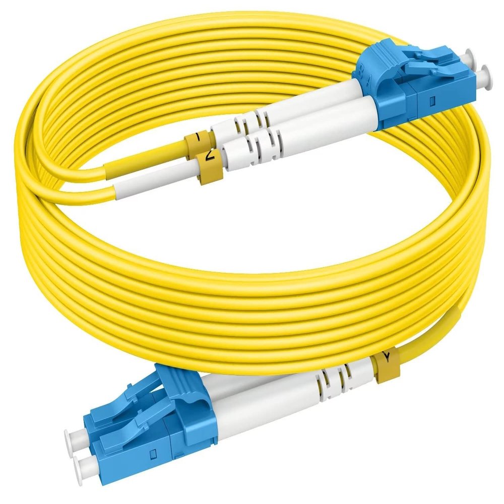 10m(30ft) OS2 LC to LC Single Mode Fiber Patch Cables, Options 0.2m~305m, SM Singlemode Optic Cable 10G SMF LSZH Duplex 9/125m OD 2.0mm 