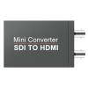 Wiistar SDI to HDMI Converter, Mini SDI to HDMI Audio Video Converter Adaptr Support 3G-SDI, HD-SDI, SD-SDI with SDI Loopout for Camera HDTV view 1
