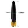 5PCS 2.4GHz Vertical High Gain Antenna Rubber Antenna Gain 2.0dBi with SMA-J Interface 50 Gold Plating Process for Communication TX2400-JZ-5 view 2