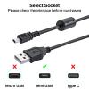 Gneinour UC-E6 USB Cable for Nikon CoolPix S3000 S3300 S3500 S3700 S4000 S6300 S6500 S6600 P100 P530, Compatible with Nikon Digital SLR DSLR D750 D3200 D3300 D5300 D7200 (3.3ft) view 3