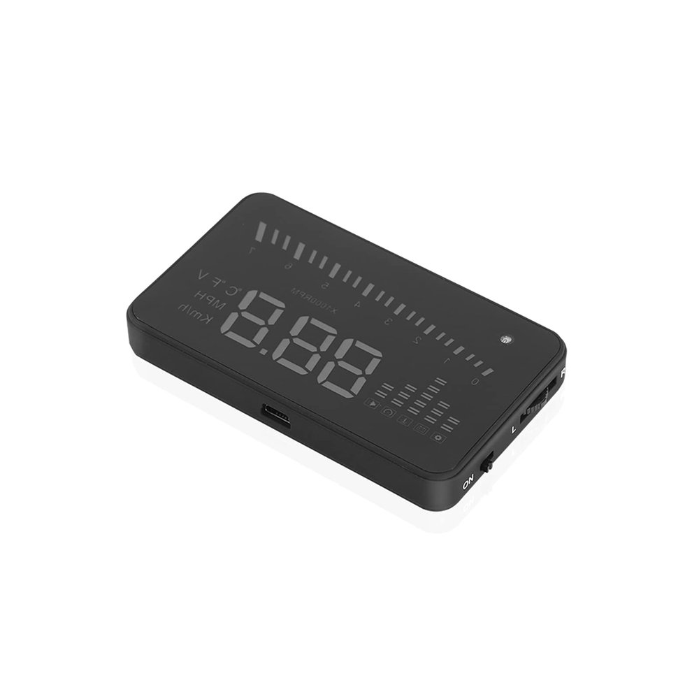 ,Car Heads Up Display,Heads Up Display Speedometer,Car Multi Mode Switching 9x5.4x1.2cm for Universal Car Tool