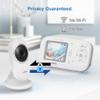 VTech VM320 Baby Monitor, 2.4" Screen with Fixed Camera, Night Vision, Soothing Sounds, 2-Way Talk, Secured Transmission, Secure Transmission No WiFi view 4