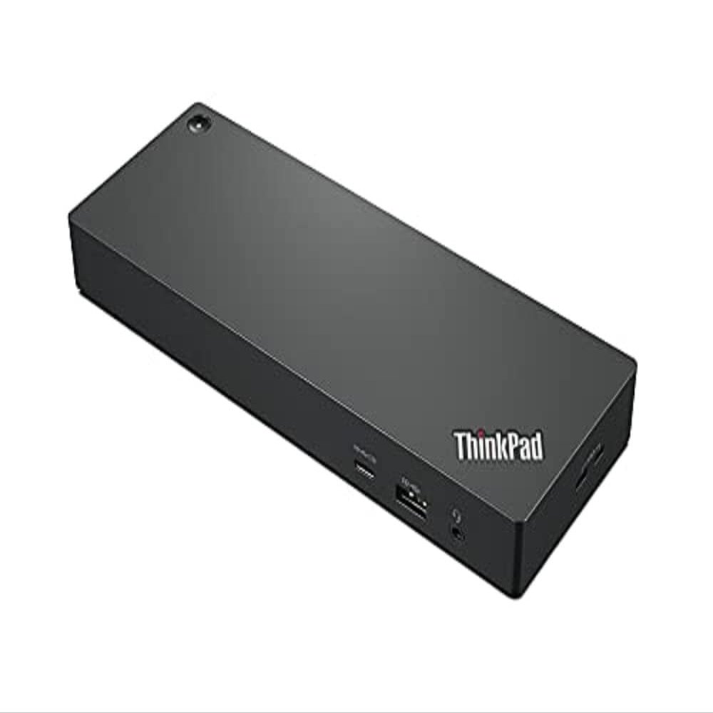 Lenovo ThinkPad Thunderbolt 4 Workstation Dock, Black, Thunderbolt Interface, 230W PD, 8 Ports, 4K/8K Display Support
