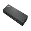 Lenovo ThinkPad Thunderbolt 4 Workstation Dock, Black, Thunderbolt Interface, 230W PD, 8 Ports, 4K/8K Display Support view 2