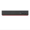 Lenovo ThinkPad Thunderbolt 4 Workstation Dock, Black, Thunderbolt Interface, 230W PD, 8 Ports, 4K/8K Display Support view 4