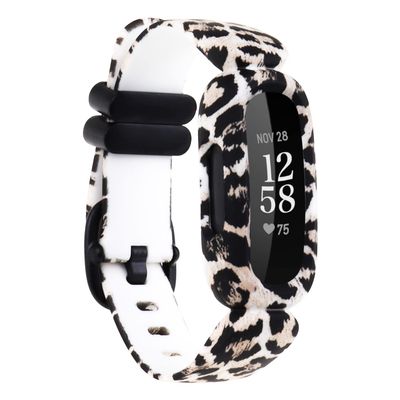 Baaletc Compatible with Fitbit Ace 3 Bands, Soft Pattern Printed Floral Band Accessories Wristbands Replacement for Fitbit Ace 3