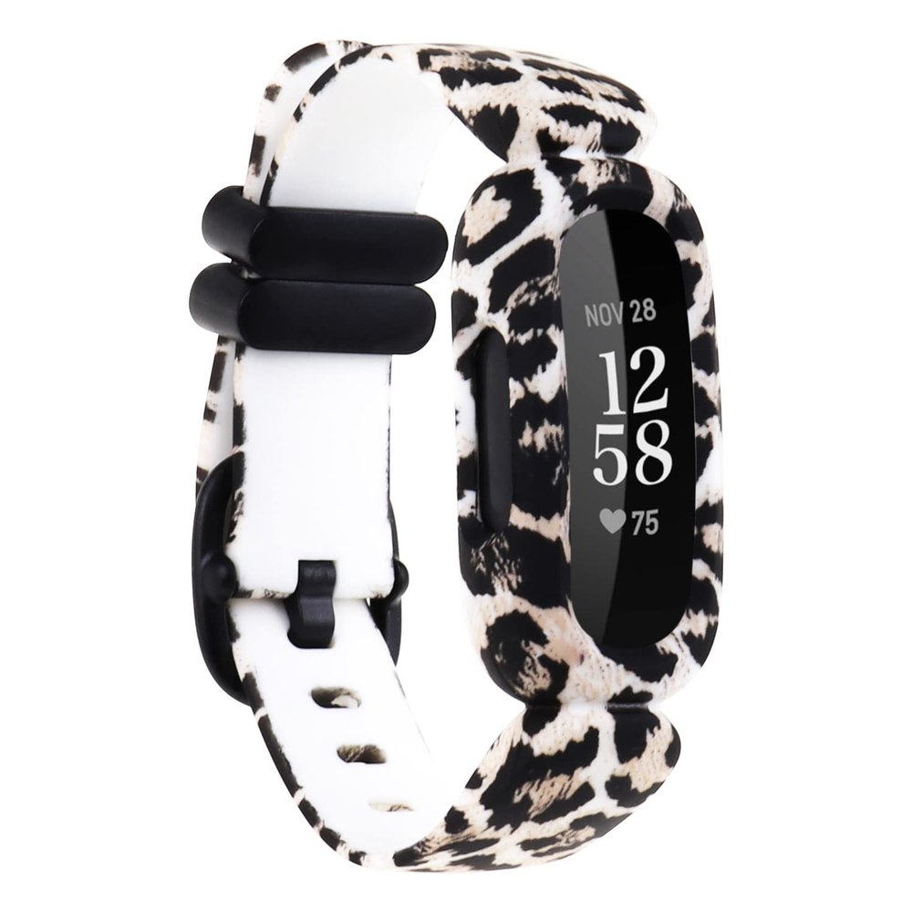Baaletc Compatible with Fitbit Ace 3 Bands, Soft Pattern Printed Floral Band Accessories Wristbands Replacement for Fitbit Ace 3