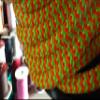 9/16 x 150 ft. Double Braid-Yacht Braid Polyester Rope Hank. Orange/Lime Herringbone. view 2