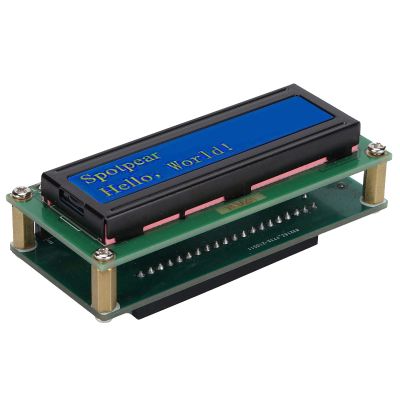 1602 LCD Display Screen Blue, LCD Display Module, Screen Expanding Board Accessories for co(I2C Serial Port)