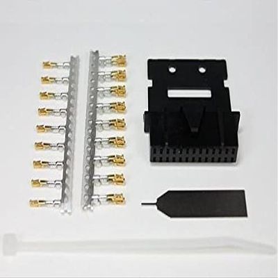Motorola Solutions PMLN5072A / PMLN5072 Rear-Accessory Connector Kit 26-Pin Housing, 27 Crimp Pins, Pin Insert Tool & Zip Tie for MOTOTRBO Mobile Devices