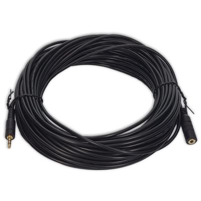 NetSellsIt 25 Foot Remote Extension Cable for LANC, DVX and Control-L Cameras and Camcorders from Canon, Sony, JVC, Panasonic