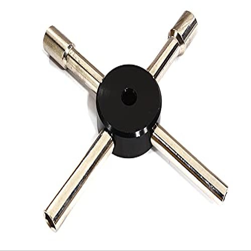 Integy Metric Size Hex Nut 4-in-1 Tool (4, 5.5, 7 & 8mm)